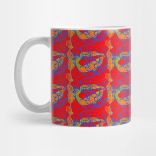 Bubbly Lines pattern Mug